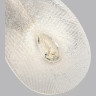Бра ODEON LIGHT CABOCHON HALL ODL24 515 E14 1*40W металл стекло фарфор, золото прозрачный 5050/1W